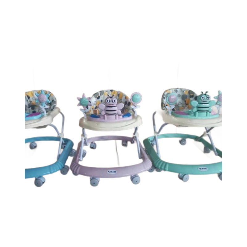 Bebé Walker niño niña 6-18 meses 7 bebé niño Walker multifuncional sentado música juguete