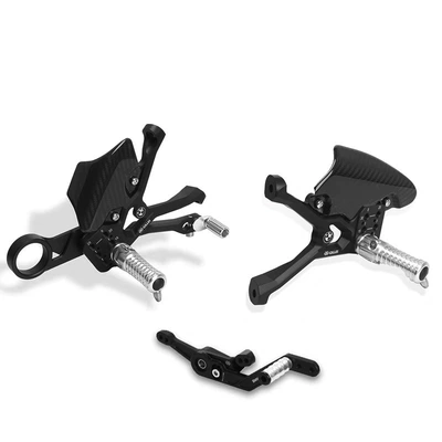 Suitable for Bmw S1000Rr/M1000Rr Motorcycle Modified Carbon Fiber Pedal Competitive Raised Pedal Assembly (Motorcycle Safety Supplies) - s1000rrthunder-edition