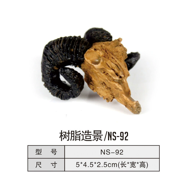 Альпинистская коробка для домашних животных деревянная коробка моделирование мини Крупный рогатый скот Череп Кость Форма украшения коробка животное пейзаж украшение из смолы