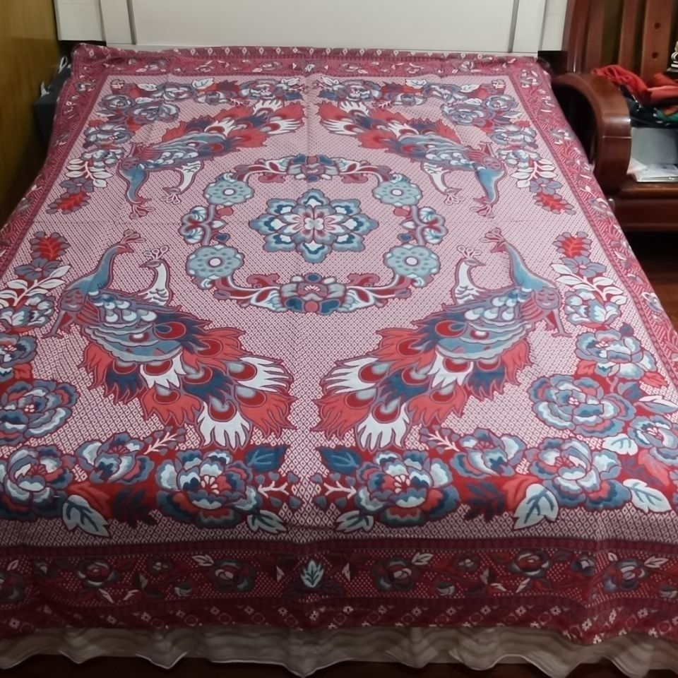 包邮线毯空调毯针织毯床单单件薄毯冬季沙发流苏边休闲毯五种颜色