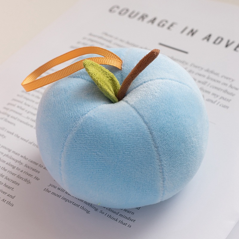 Apple bolso colgante manzana verde peluche juguetes colgante manzana roja muñeca cojín muñeca de fruta regalo