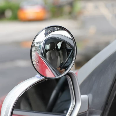 Large field of view rear view auxiliary mirror, round mirror for reversing, specifically designed