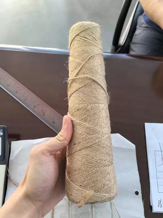 麻绳diy手工麻线复古纯粗麻绳幼儿园装饰品材料麻绳子黄麻绳