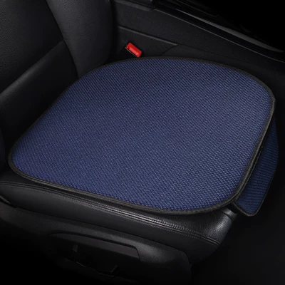 Seat cushion, seat cover, set, suitable for all seasons, light - drivers-single-seat-blue-1-piece