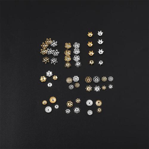 14K gold-wrapped bracelets, tori bracelets, diy jewelry, tori accessories, materials, necklace beads, white gold bead separators