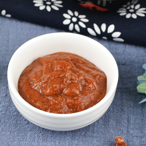 Delicious grasshopper shrimp paste bagged ready-to-eat grasshopper shrimp paste dipped in vegetables, mixed with rice, mixed with noodles, served with rice sauce, Shandong specialty, Yantai Weihai