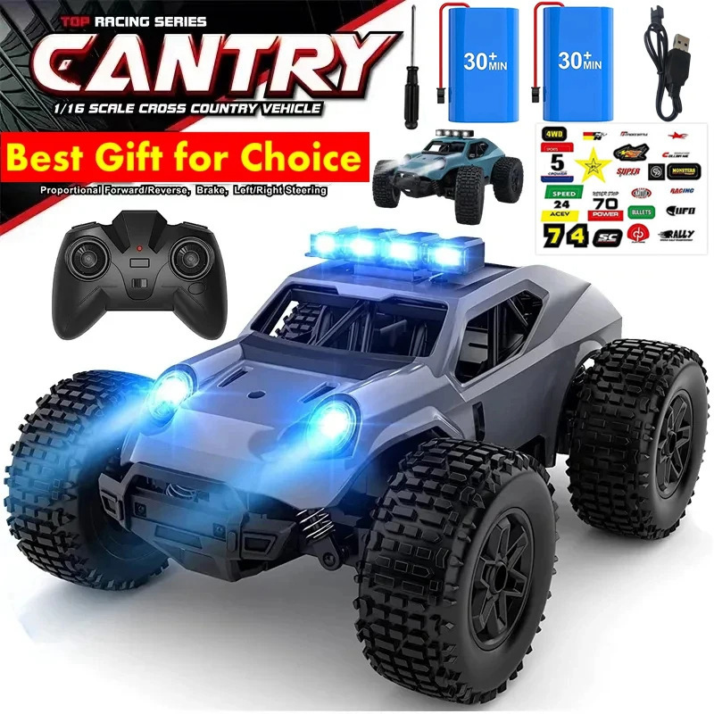 Cross-border E-commeRCe Uske Multi-aliexpress Hot-selling Rc Four-wheel Drive Big Foot High-speed Off-road Remote Control Car Manufacturer Wholesale
