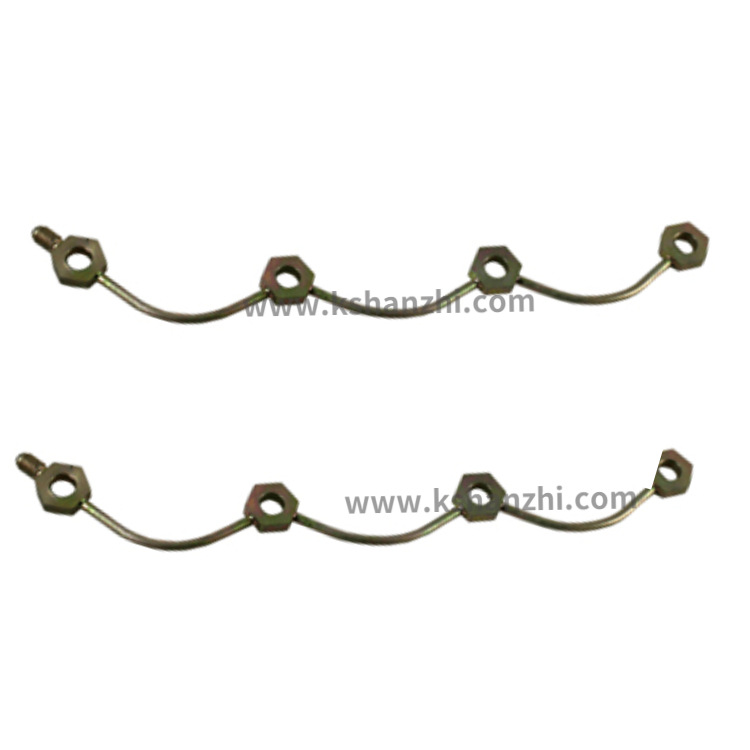 32A61-04100 tubo de retorno de boquilla de inyector de carretilla elevadora para piezas de motor Mitsubishi S4S tubo de retorno de inyector