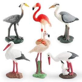 动植物仿真;积木类;手办模型