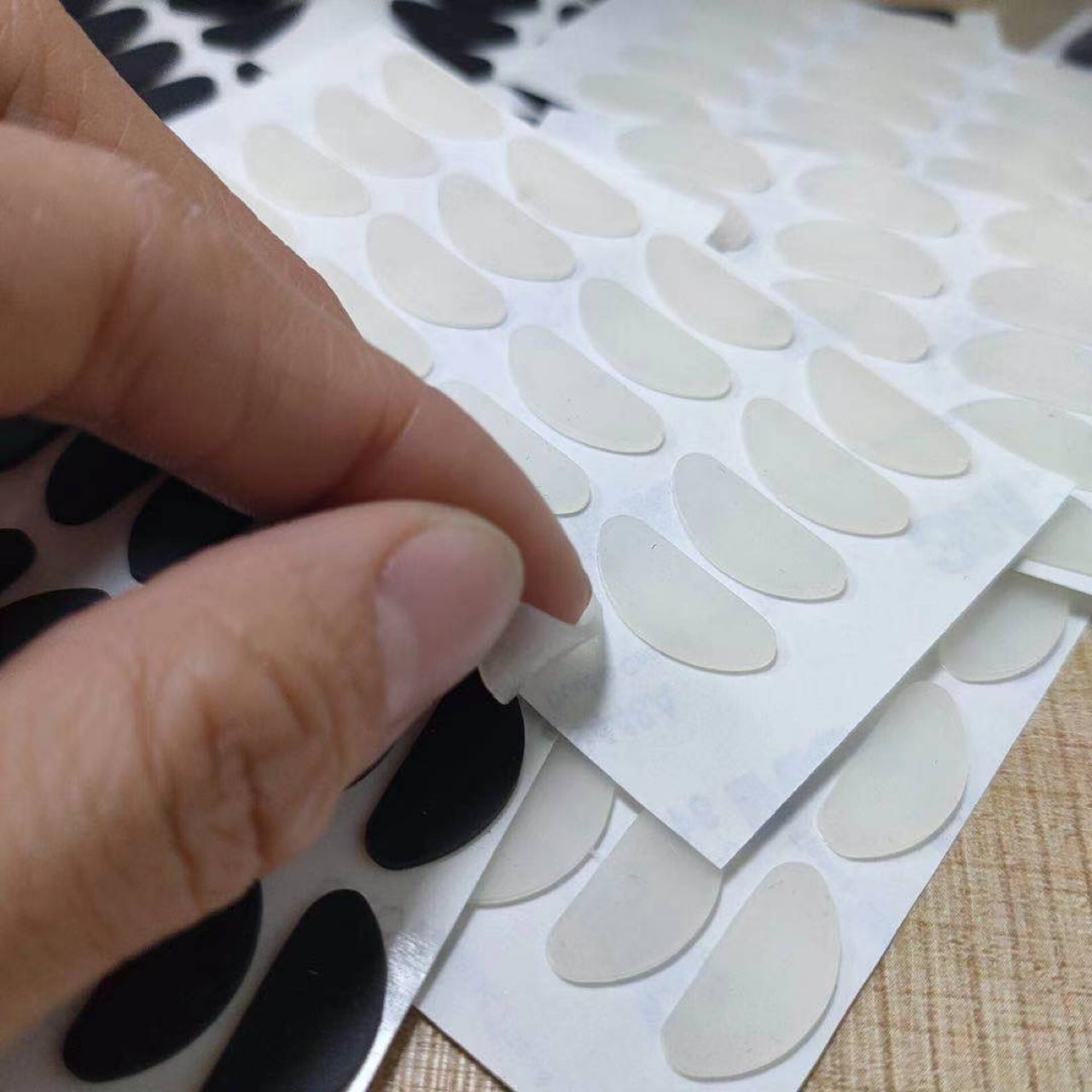 Glasses Nose Pad Silicone Non-slip Nose Pad Sheet for Eyes Frame Drag Accessories Nose Beam Pad Increased Nose Paste Anti-indentation