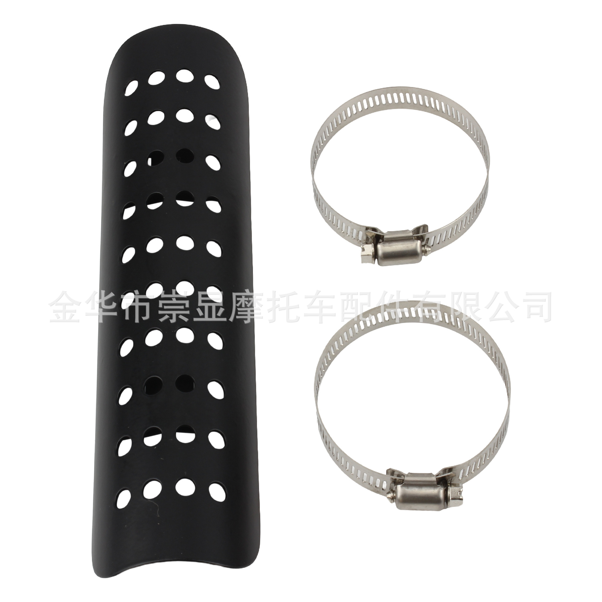 Motorcycle Exhaust Pipe Anti-Scalding Cover Modification Accessories Suitable for Iron Horse 400 Harley Retro Style Appearance Accessories