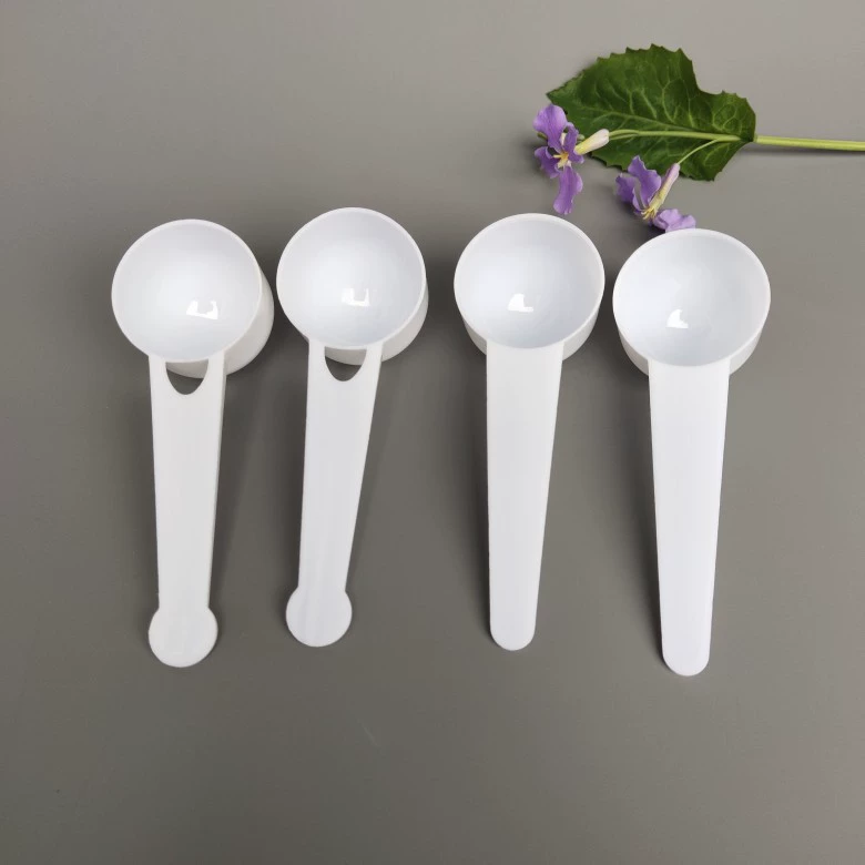Оптовая пластиковая полипропиленовая ложка 10 г 20 мл количественная Порошковая ложка пластиковая круглая Нижняя ложка
