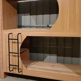 Space capsule art school apartment bed dormitory high and low bed upper and lower deck upper and lower bunk bed art student dormitory bed