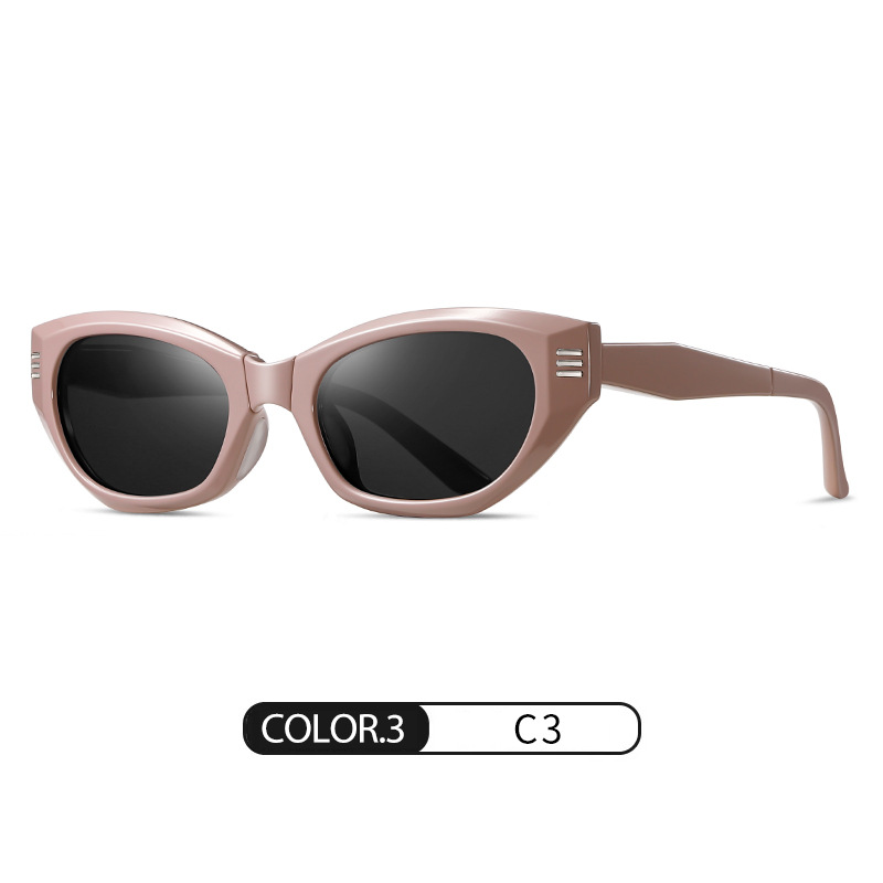 Transmisión en vivo del mismo párrafo Gafas de sol plegables Nueva moda Gafas de sol polarizadas S24103 Protector solar para exteriores Gafas de sol TR