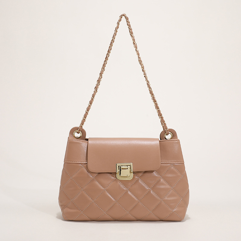 Bolso de cadena rombo bolso de mujer 2023 Nueva celebridad de Internet moda todo partido exquisito bolso de mensajero estilo Chanel bolso de hombro de las mujeres