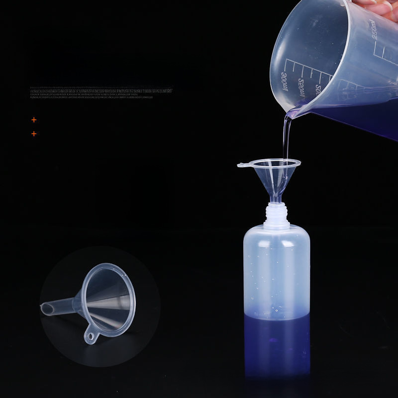 Translucent Small Capacity Dispensing Pot Travel Convenient Carrying Small Empty Bottle pe Plastic Bottle Dispensing Small Bottle