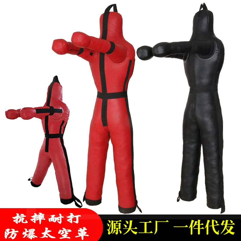 Боевая вентиляция Кукла Борьба Бокс Спарринг Гуманоид Мешок с песком Пожарно-спасательная тренировка Тренировочный манекен для ног
