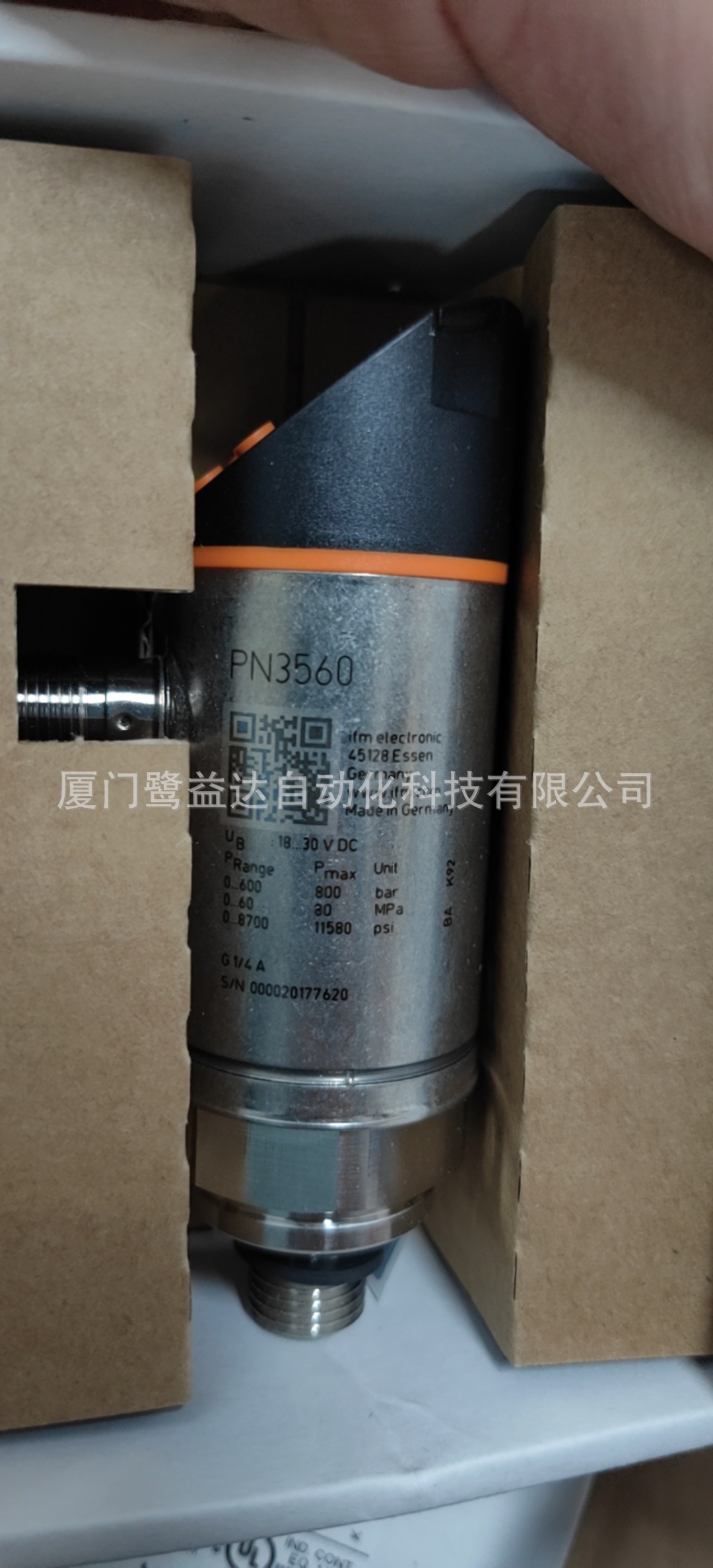 ifm易福门压力传感器PN3560