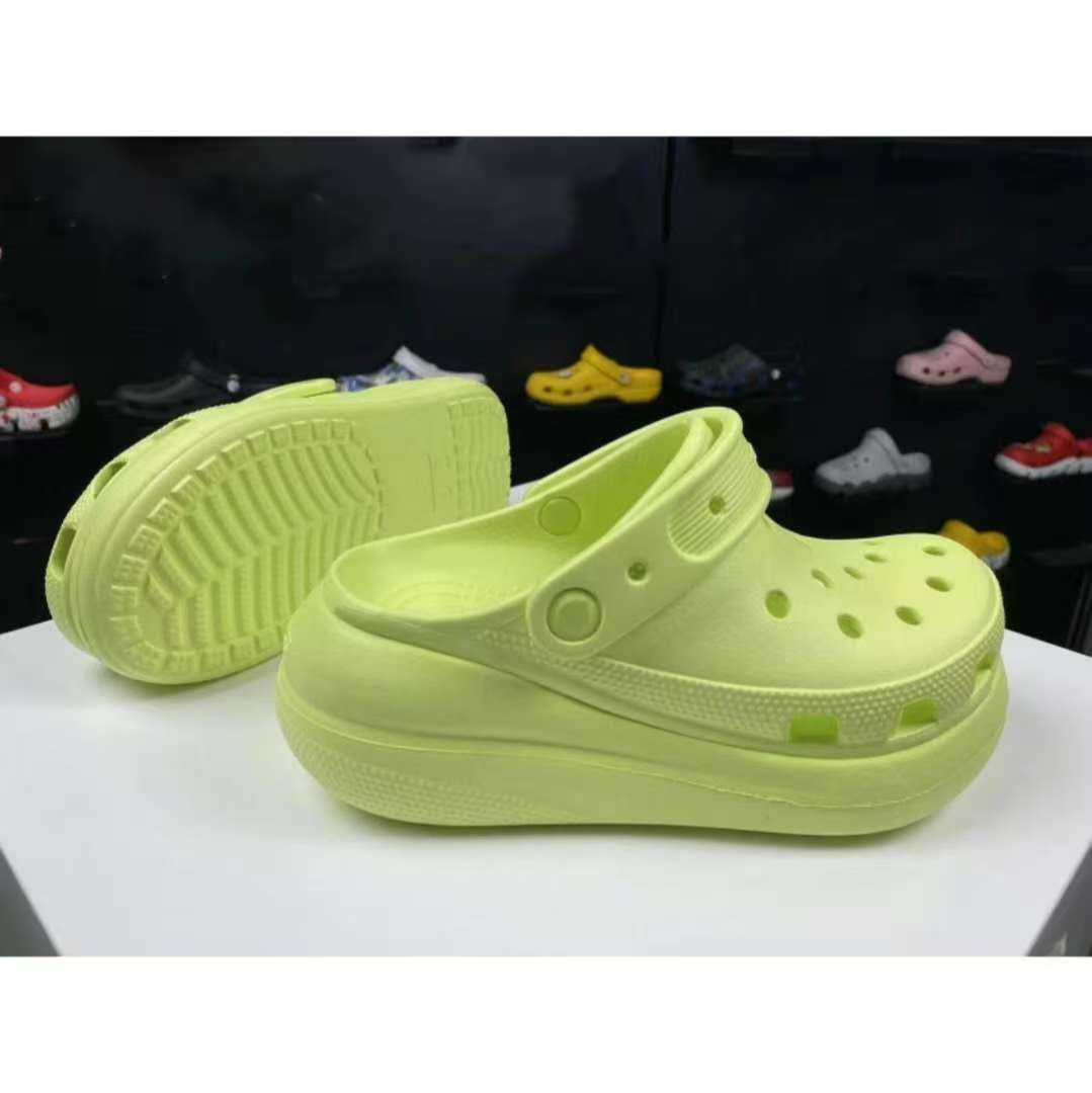 Platform Clogs Sandals With Thick Sole And Comfortable Cushioning_voghion.com