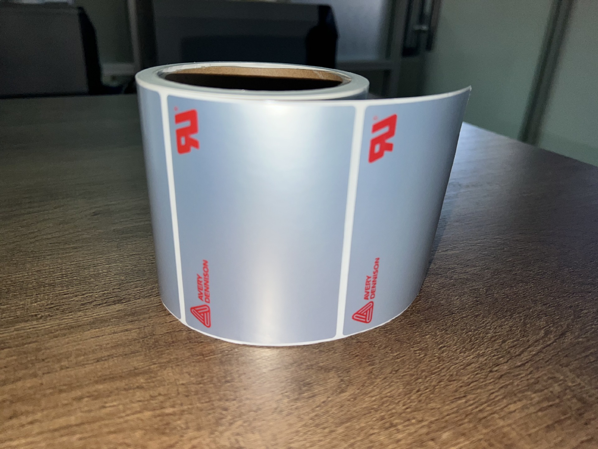 FASSON PET标签102.5*142.5单排直角1拼江苏UL969条码标签厂