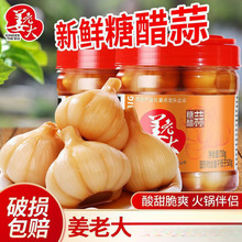 糖醋蒜姜老大糖山东罐装袋装新鲜腌制酸甜爽脆不辣小咸菜下饭菜批