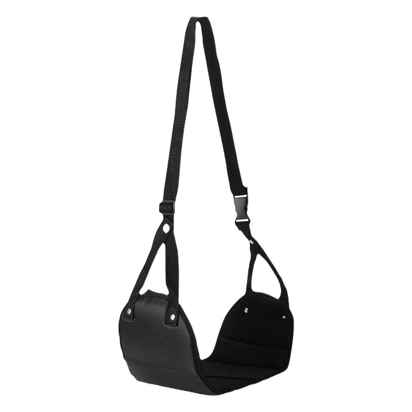 En stock transfronterizo colgando hamaca de pie aviones de alta velocidad de viaje en tren descanso estera de pie oficina almuerzo hamaca pie pedal pad fabricante