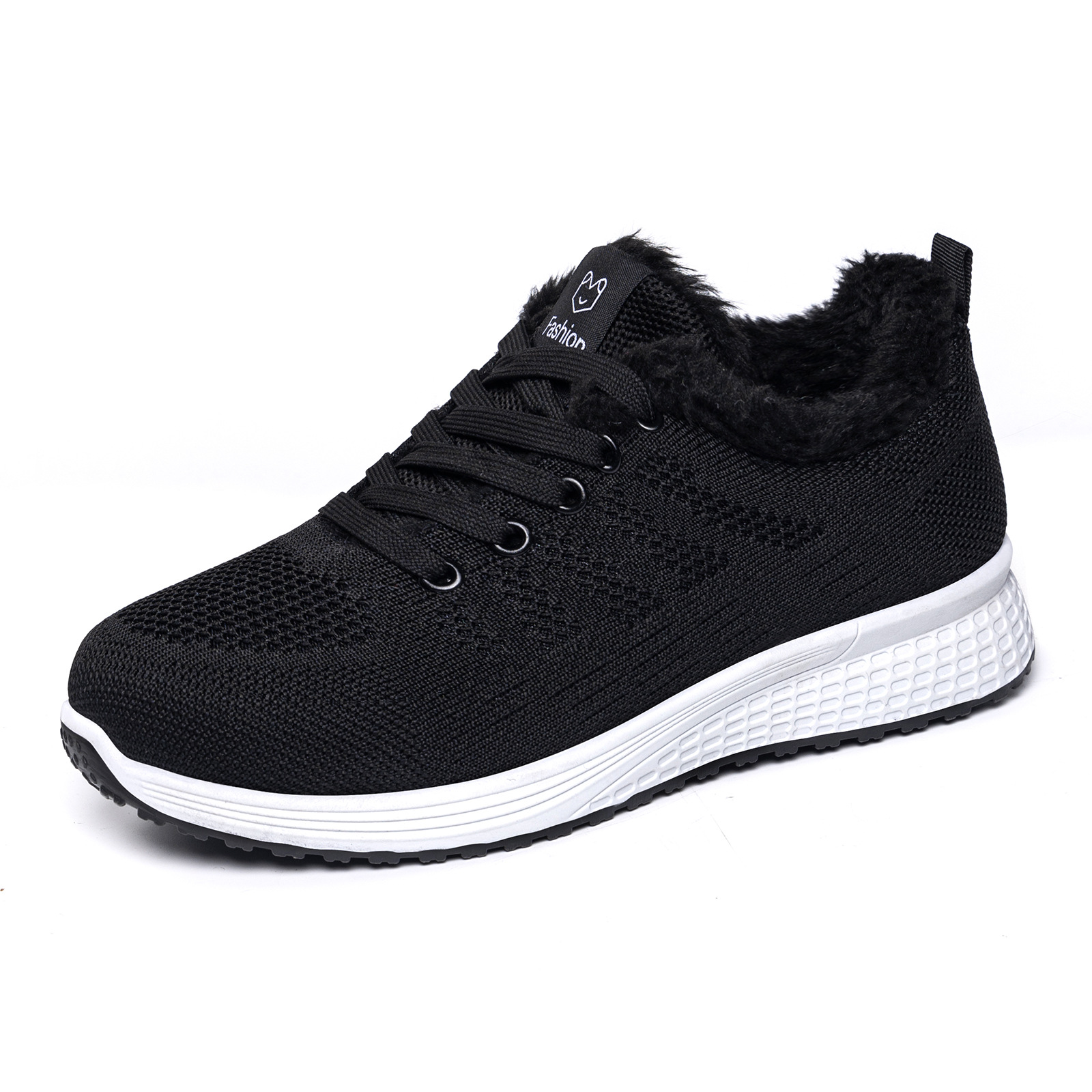Zapatos de algodón de mujer de invierno transfronterizo nuevos zapatos de mujer más terciopelo grueso antifrío zapatos casuales al aire libre zapatos de caminar cómodos