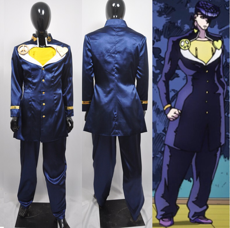 Oriental Fight to Help Cosplay Costume Jojo's Bizarre Adventure Cos Clothing Wholesale Oriental Fight to Help Cos Clothing