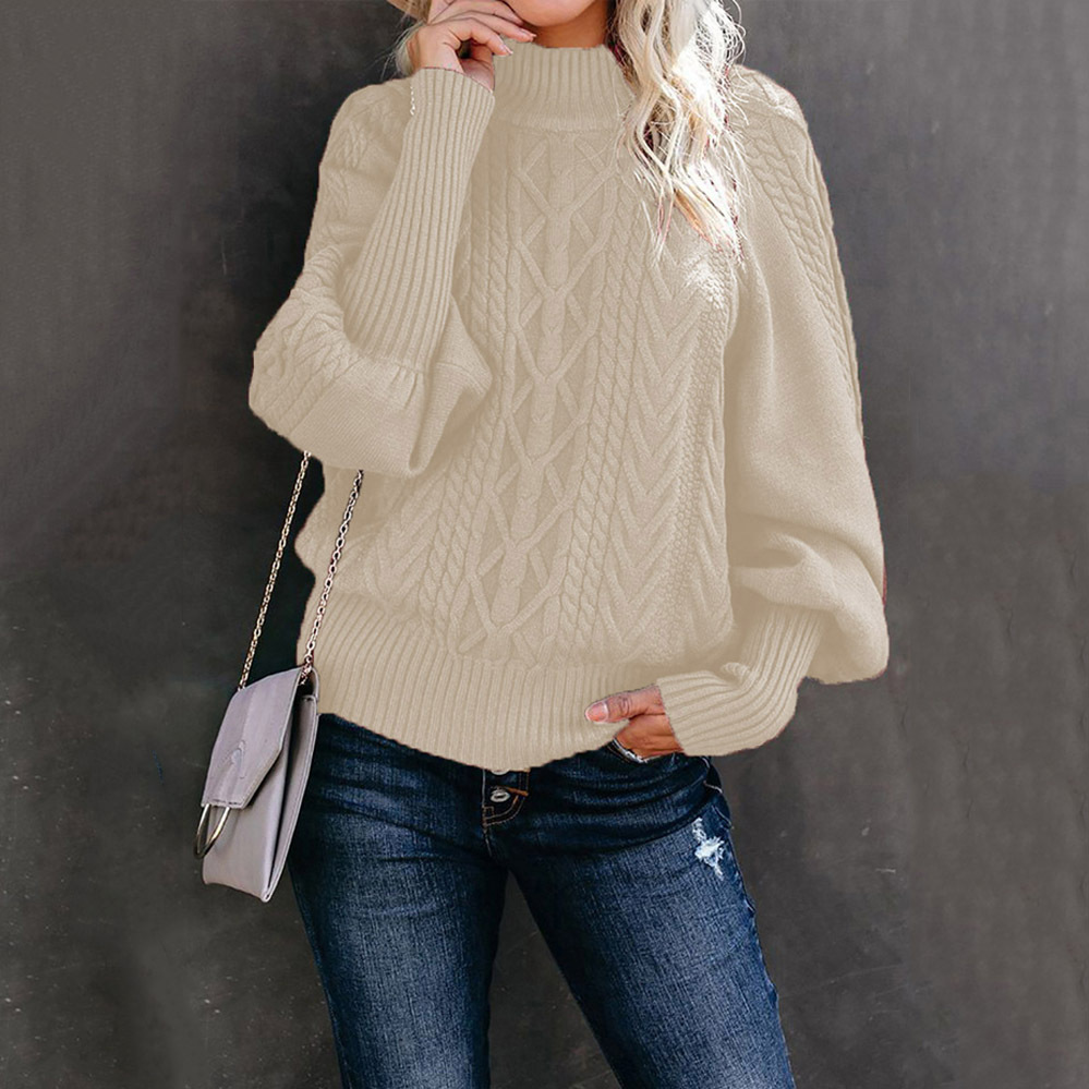 Women's Sweater Long Sleeve Sweaters & Cardigans Patchwork Simple Style Solid Color display picture 5