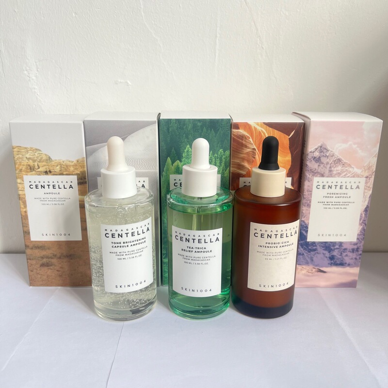 跨境专供 SKIN1004 积雪草安瓶精华100ml 居家面部爽肤水5个色|undefined