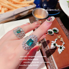 �貿�ȸ�G��ʯ��ָ �18K���������ĸ�G�ʹ��B���ʯ��ָ ���b