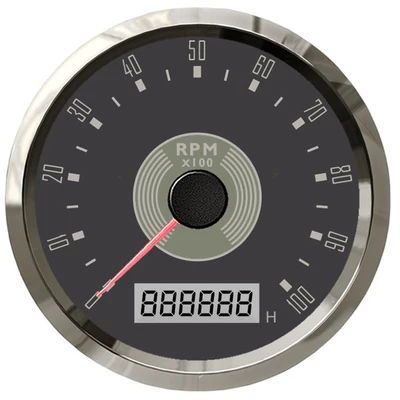 and Over-Speed Alarm, 12V24V Gasoline – tachometer