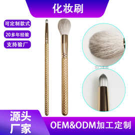 定制直销2支化妆刷全套美妆工具超柔软尼龙毛工厂