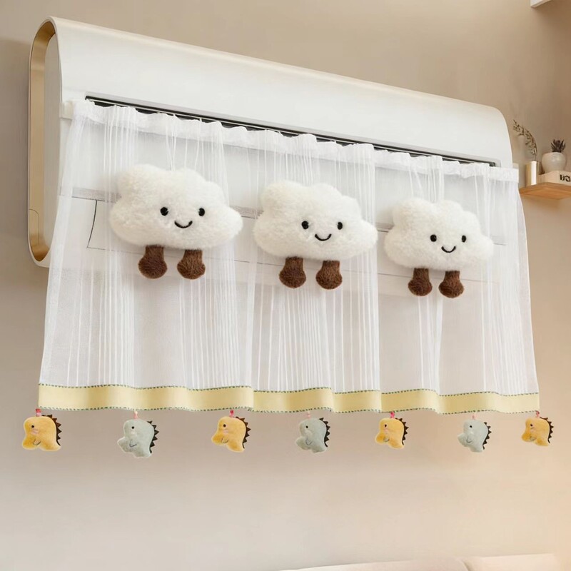 Air Conditioner Wind Deflector Shield to Prevent Direct Cold Air Blowing, Suitable for Postpartum Use, Wind Guide Cover for Wall-Mounted Units