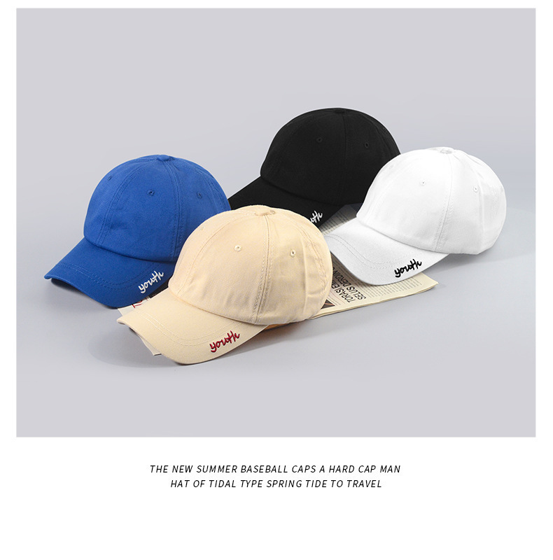Cappellino da baseball beige da donna stile giapponese morbido_voghion.com