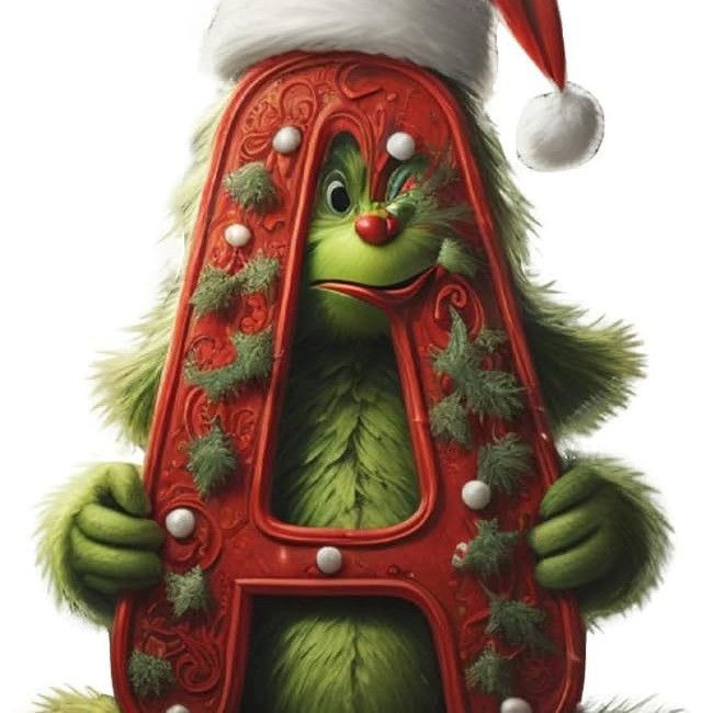 Amazon Grinch carta decoración de Navidad árbol de Navidad ornamento colgante ornamento