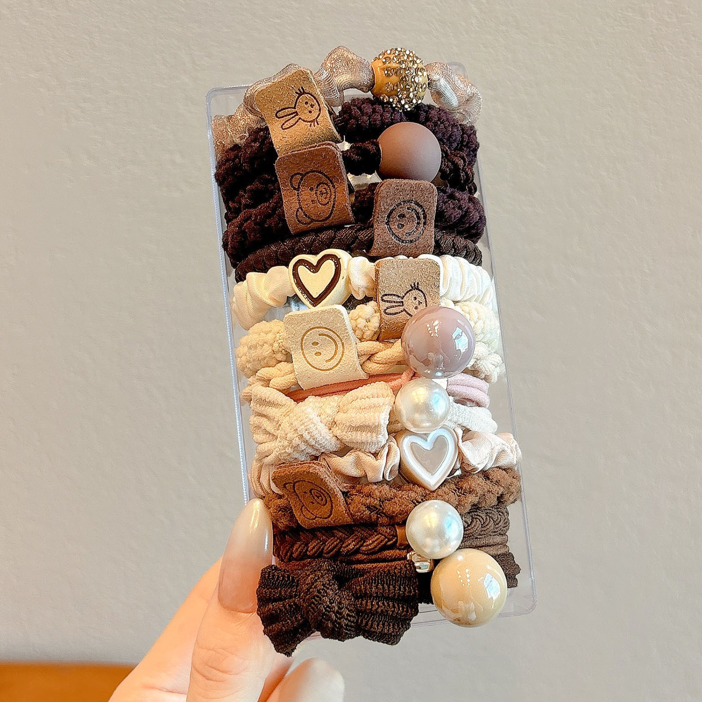 Coletero elástico sencillo de nuevo estilo 2026, banda para el pelo pequeña sin costuras para mujer, suave para el cabello, sujetador de cola de caballo.