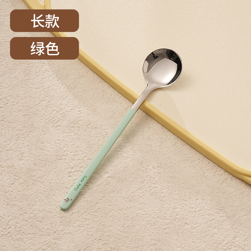 316不锈钢小圆勺咖啡饮品搅拌棒婴儿牛奶粉专用搅奶棒蜂蜜勺|undefined