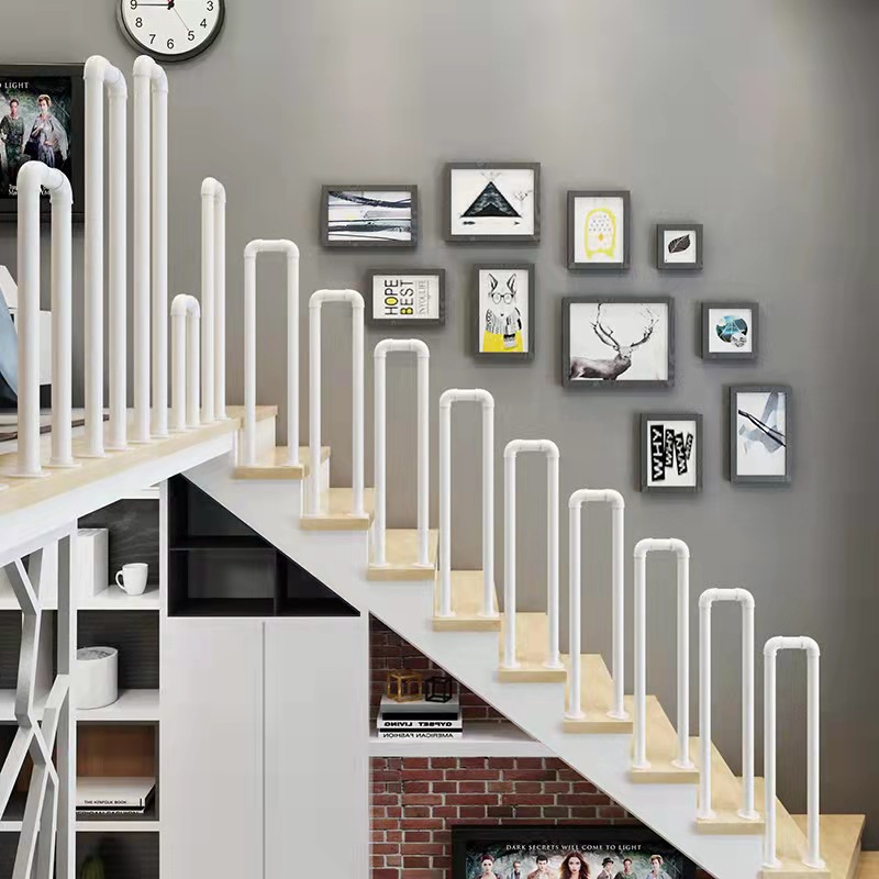 Modern children's fence for home use with stairs