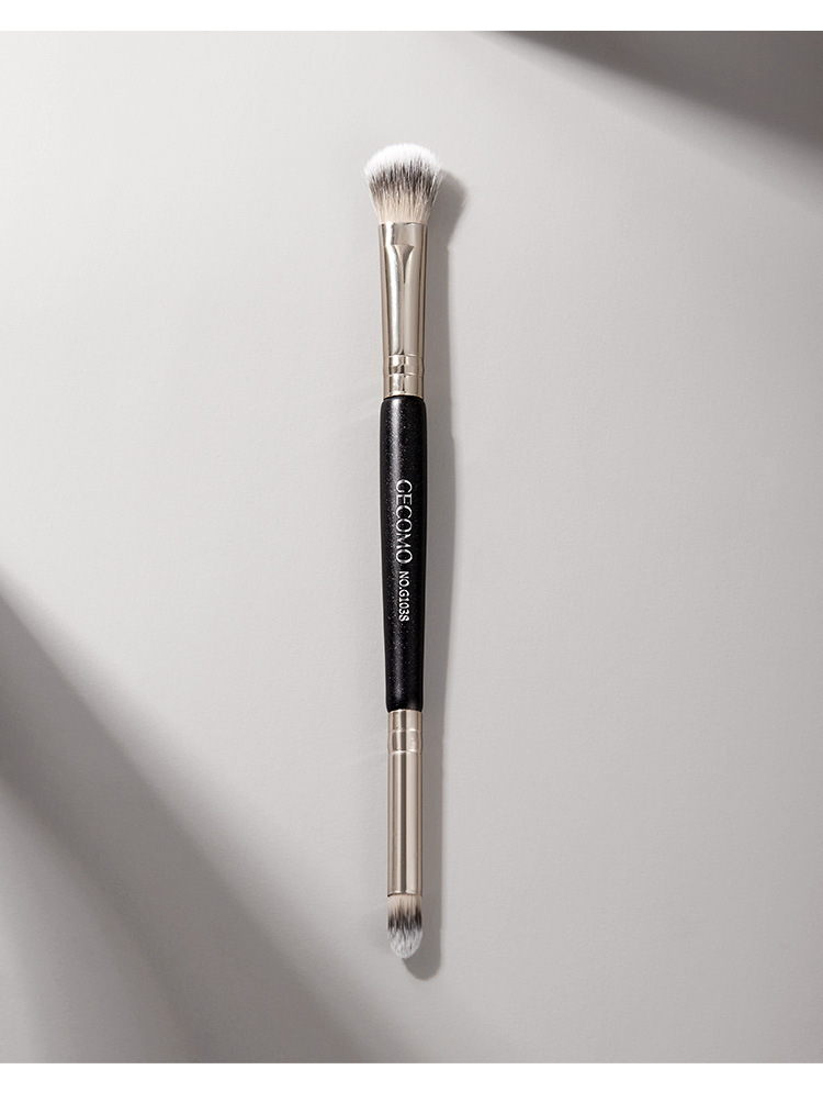 Fashion Double-headed Makeup Brush Soft Hair Natural Smudge Makeup Brush display picture 2