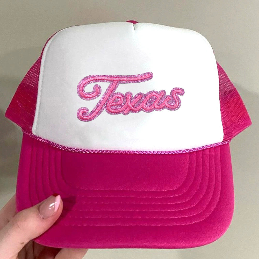 Texas вышитая нашивка клеевой вышитый патч ретро объемная нашивка Texas буква DIY аксессуары