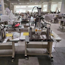 升降机头电脑花样机 圆孔坐垫沙发吨袋抱枕机超厚料全自动缝纫机