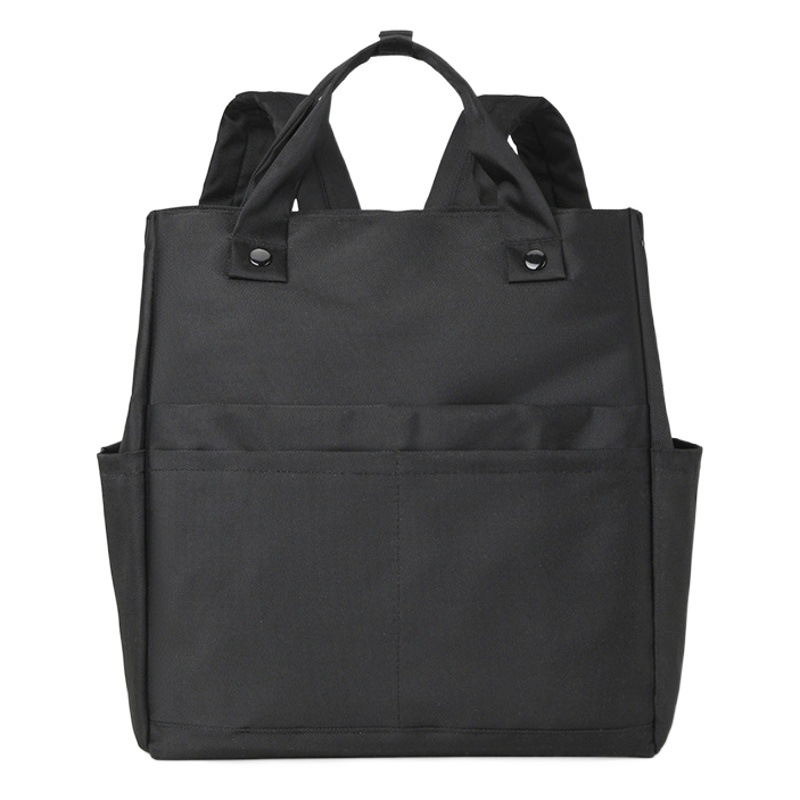 Cross-Border Casual Backpack Korean Style Lightweight Oxford Cloth Large-Capacity Handbag Simple Multi-Functional Travel Backpack