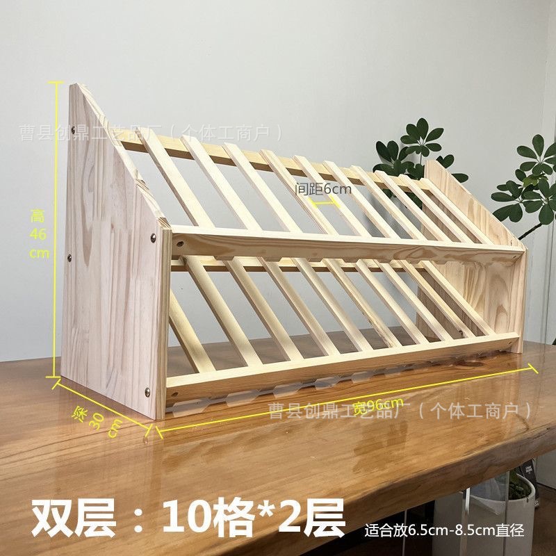새로운 스타일 10개의 칸과 2개의 층이 있는 이중층 캔