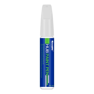Cross-Border Car Touch-Up Pen Scratch Repair Artifact Wheel Hub Black Red Silver Blue Pearl White Car Paint Scratch Universal (Avtomobil boya qələmləri) - 12ml-universal-white