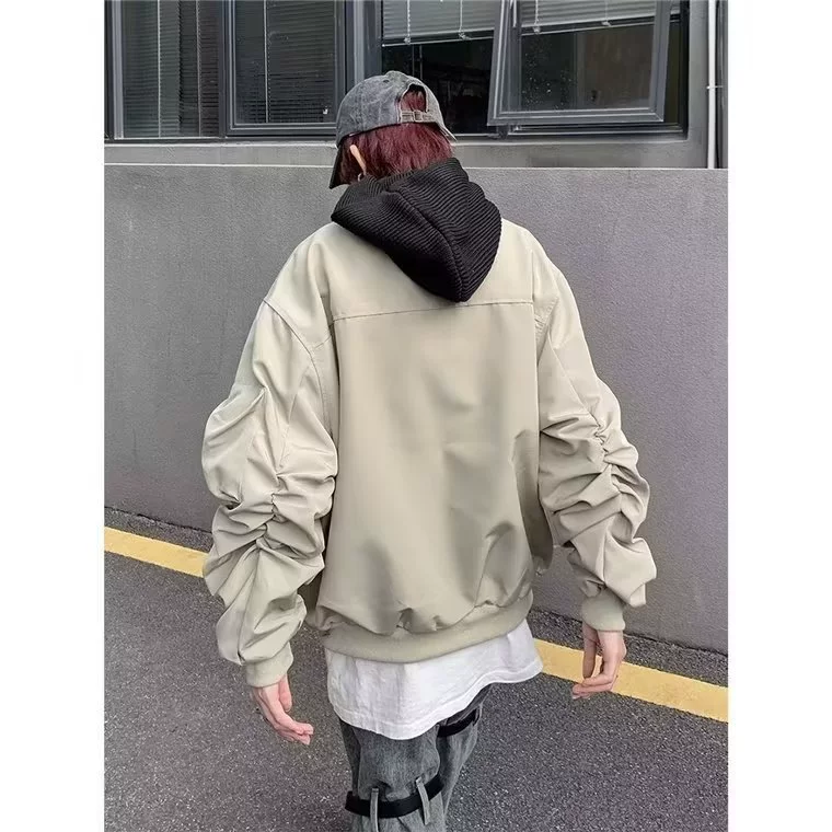Tide, jacket for beloved, high-quality style, autumn, oversize