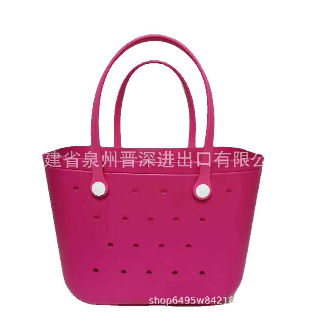 Amazon hot sale hole beach bag silicone bag swimming handbag bogg beach bag