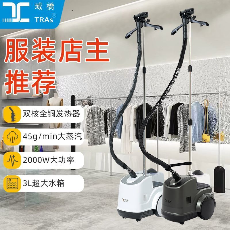 Yueqiao Garment Ironing Machine for Home and Commercial Clothing Stores New Large Steam All-Copper Core Ironing Machine Vertical High-Power Iron