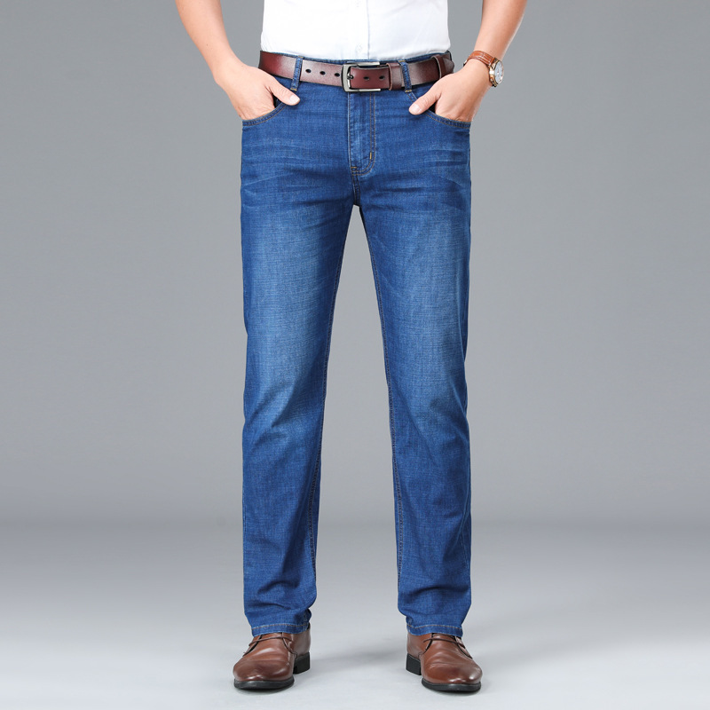 Parallel Fruit Summer Loose Straight-Leg Jeans Men