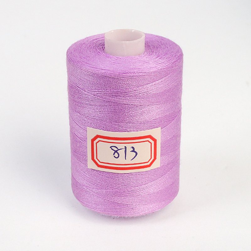 402 línea de coser 1000 yardas de alta velocidad poliéster línea arco iris combinación línea de coser casera línea de coser a mano línea delgada image 69